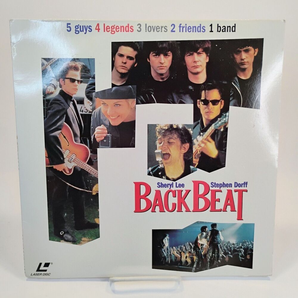 VTG BackBeat WS Laserdisc w/ Sheryl Lee, Stephen Dorff & Ian Hart- The Beatles